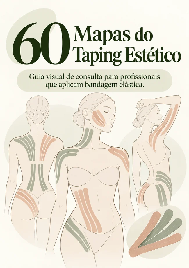 Capa original de 60 Mapas do Taping Estético